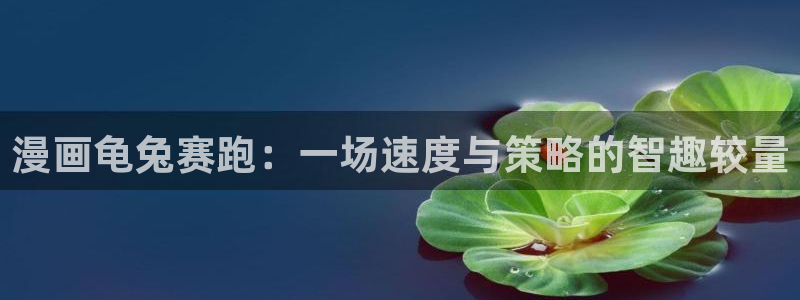 女神漫画网站免费观看：漫画龟兔赛跑：一场速度与策略的智趣较量